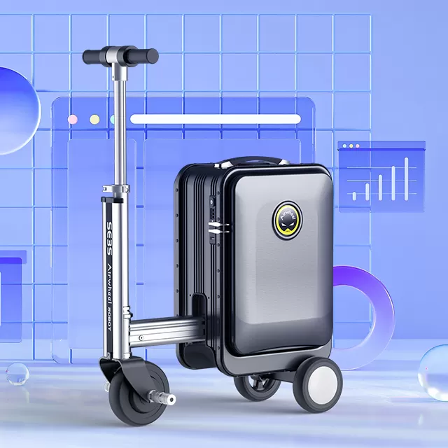 Ride on electric suitcase on sale