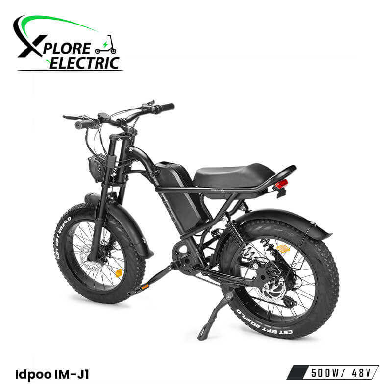  IDPOO Ebike para adultos, bicicleta eléctrica retro